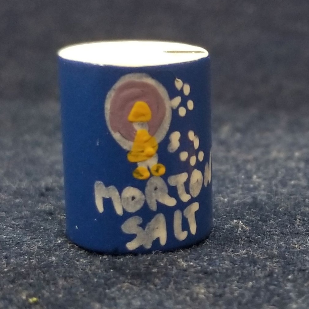 Vintage Dollhouse Miniature  Morton Salt